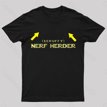 Nerf Herder Geek T-Shirt Black / S