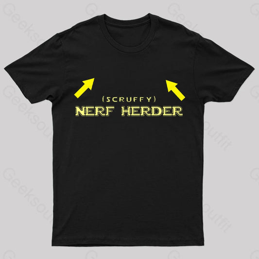 Nerf Herder Geek T-Shirt Black / S