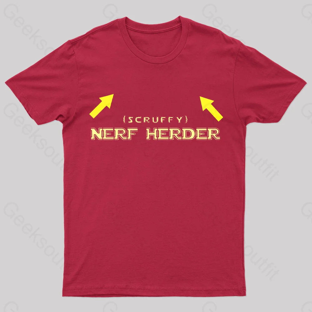 Nerf Herder Geek T-Shirt Red / S