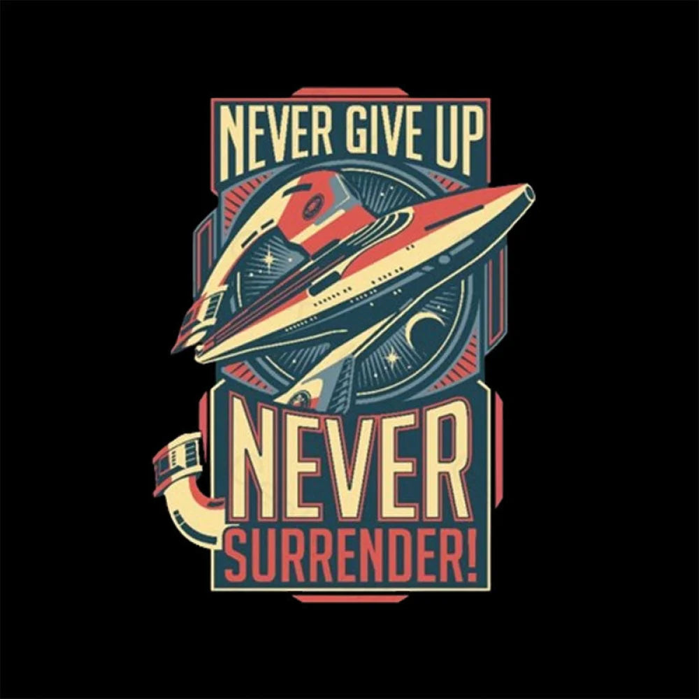 Never Surrender Geek T-Shirt