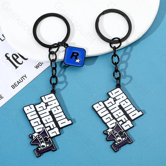 New Grand Theft Auto Keychain