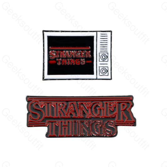 New Stranger Things Letters Pins