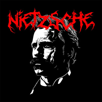 Nietzsche Black Metal Geek T-Shirt