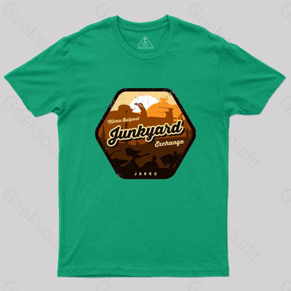 Niima Junkyard Exchange T-Shirt Green / S