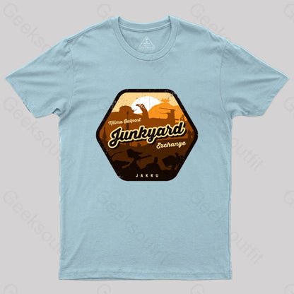 Niima Junkyard Exchange T-Shirt Light Blue / S