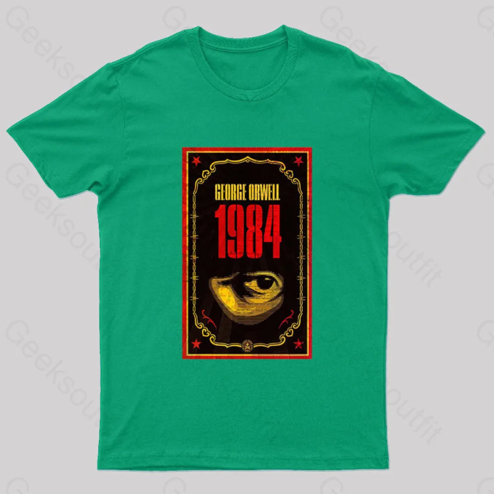 Nineteen Eighty Four Nerd T-Shirt Green / S