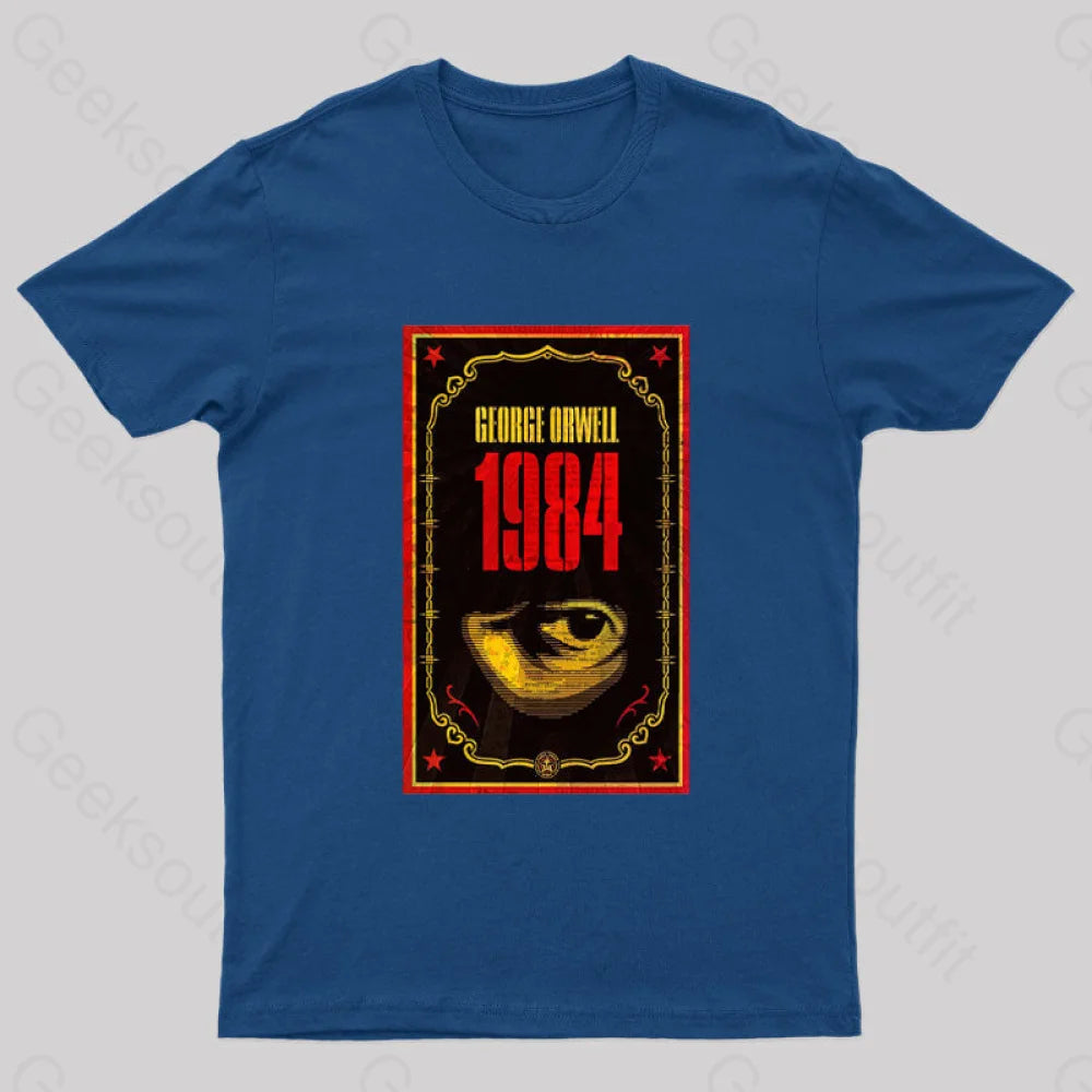 Nineteen Eighty Four Nerd T-Shirt Navy / S