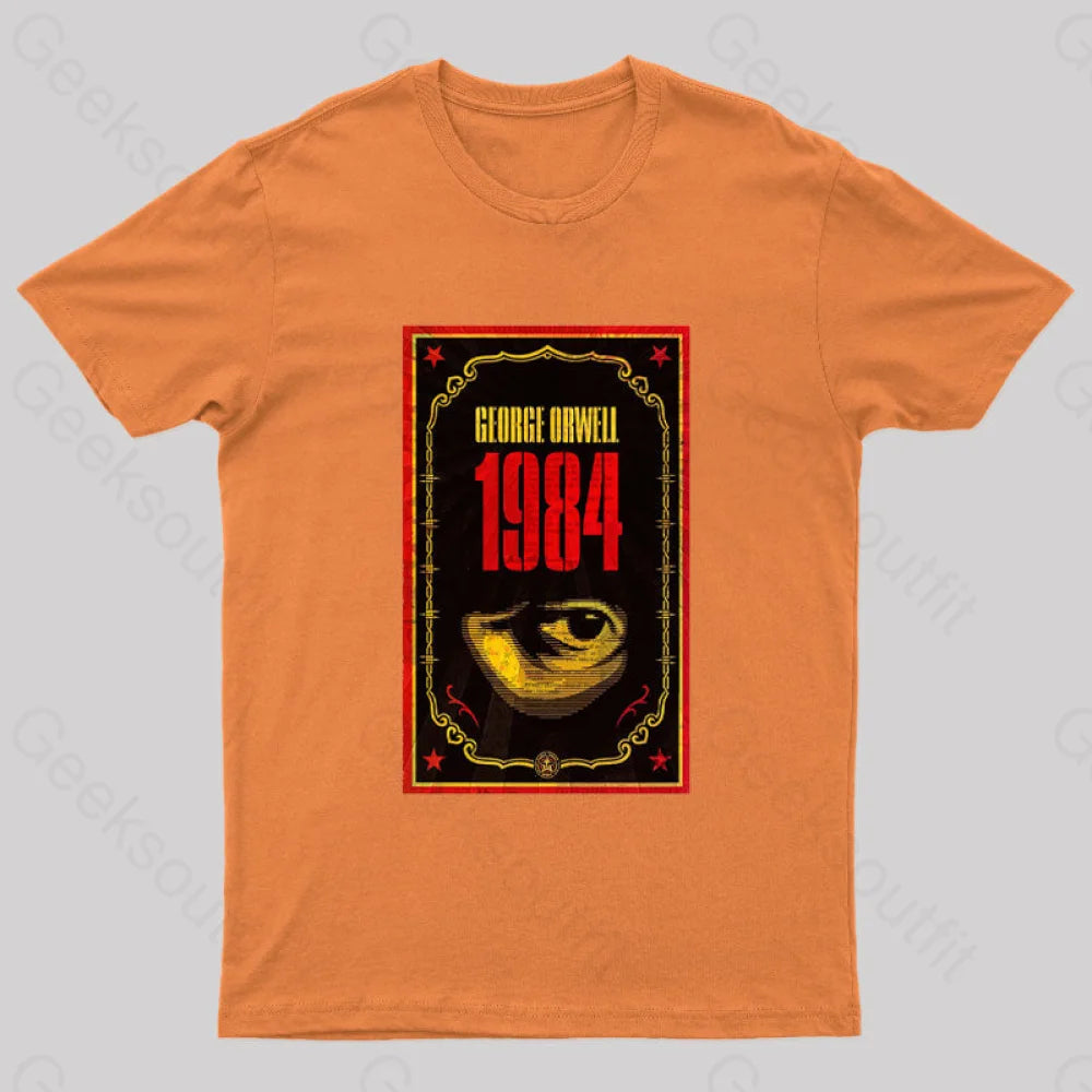 Nineteen Eighty Four Nerd T-Shirt Orange / S