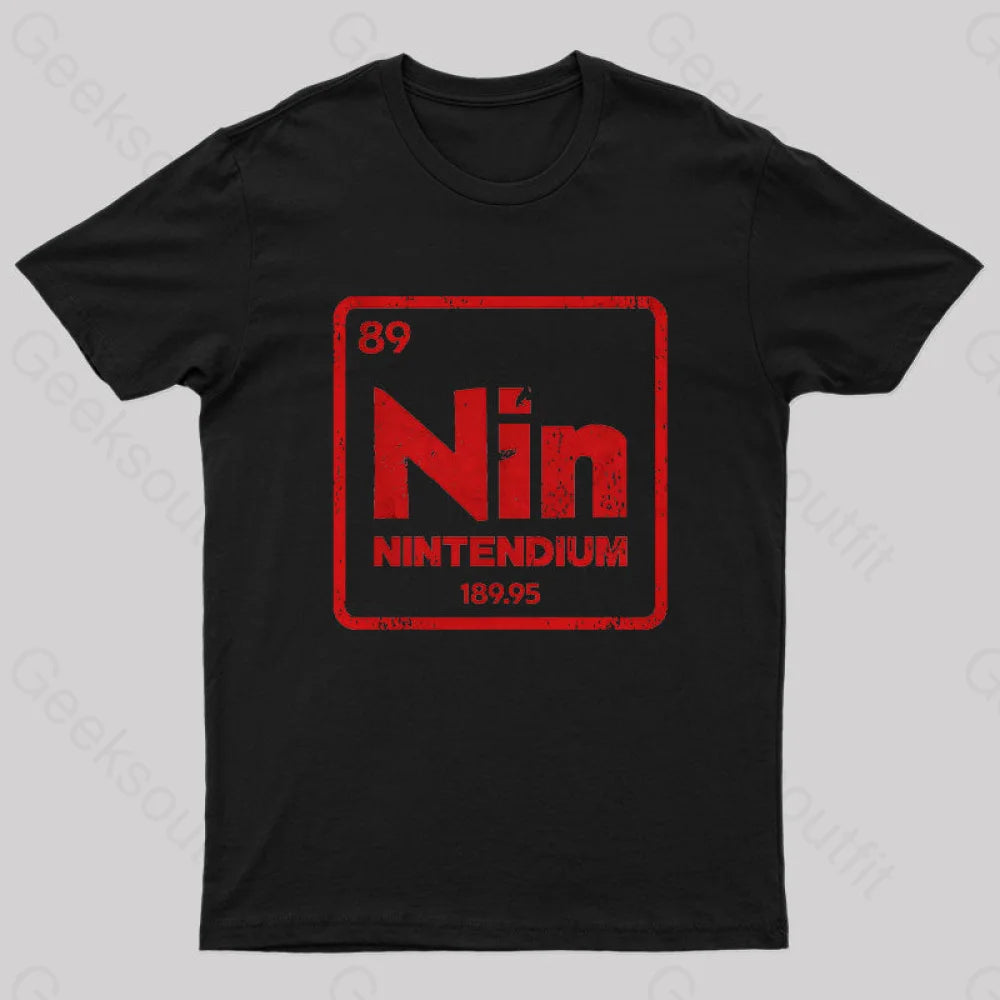 Nintendium T-Shirt Black / S Yc