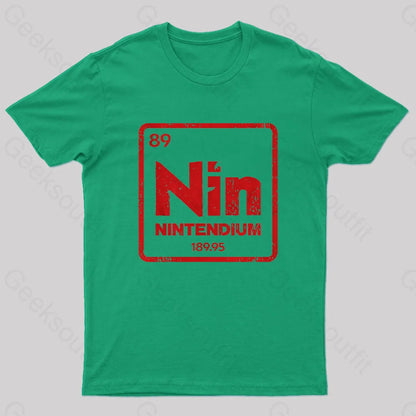 Nintendium T-Shirt Green / S Yc