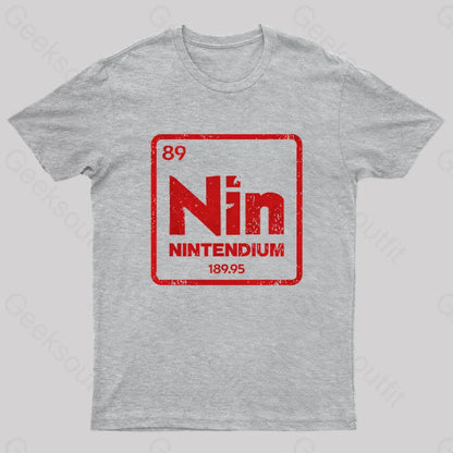 Nintendium T-Shirt Grey / S Yc