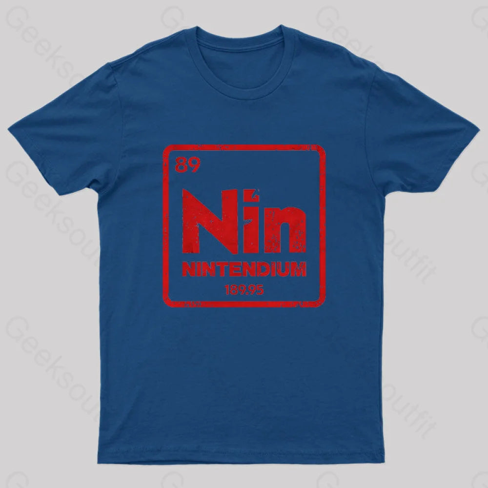 Nintendium T-Shirt Navy / S Yc