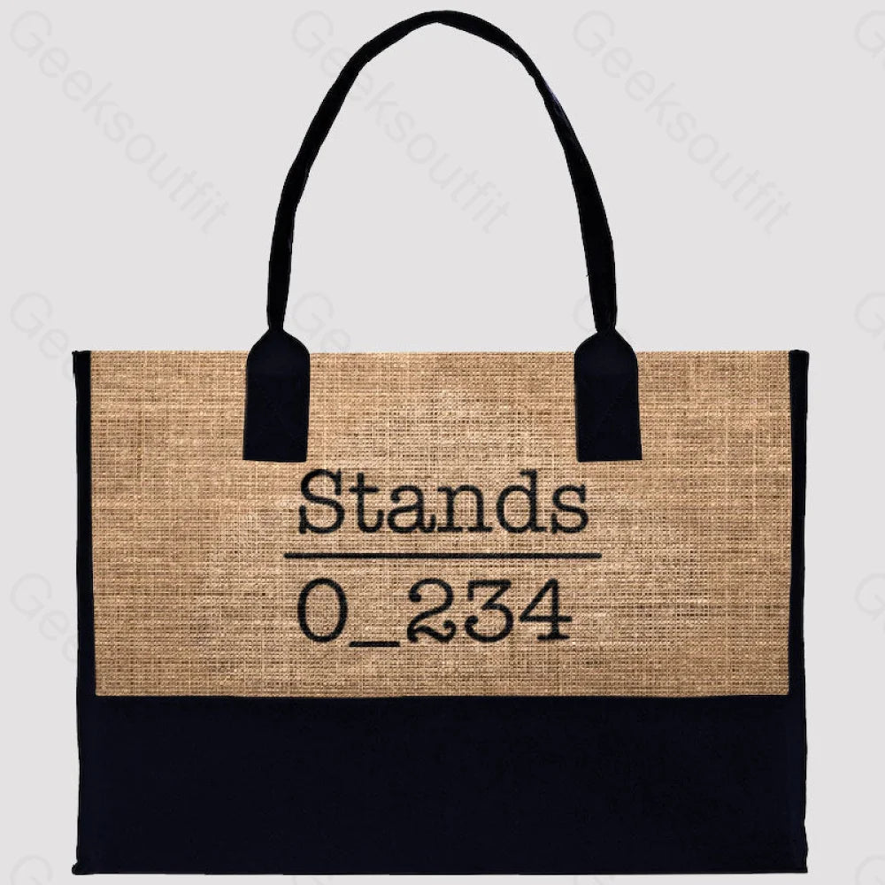 No 1 Under Stand Cotton Tote Bag