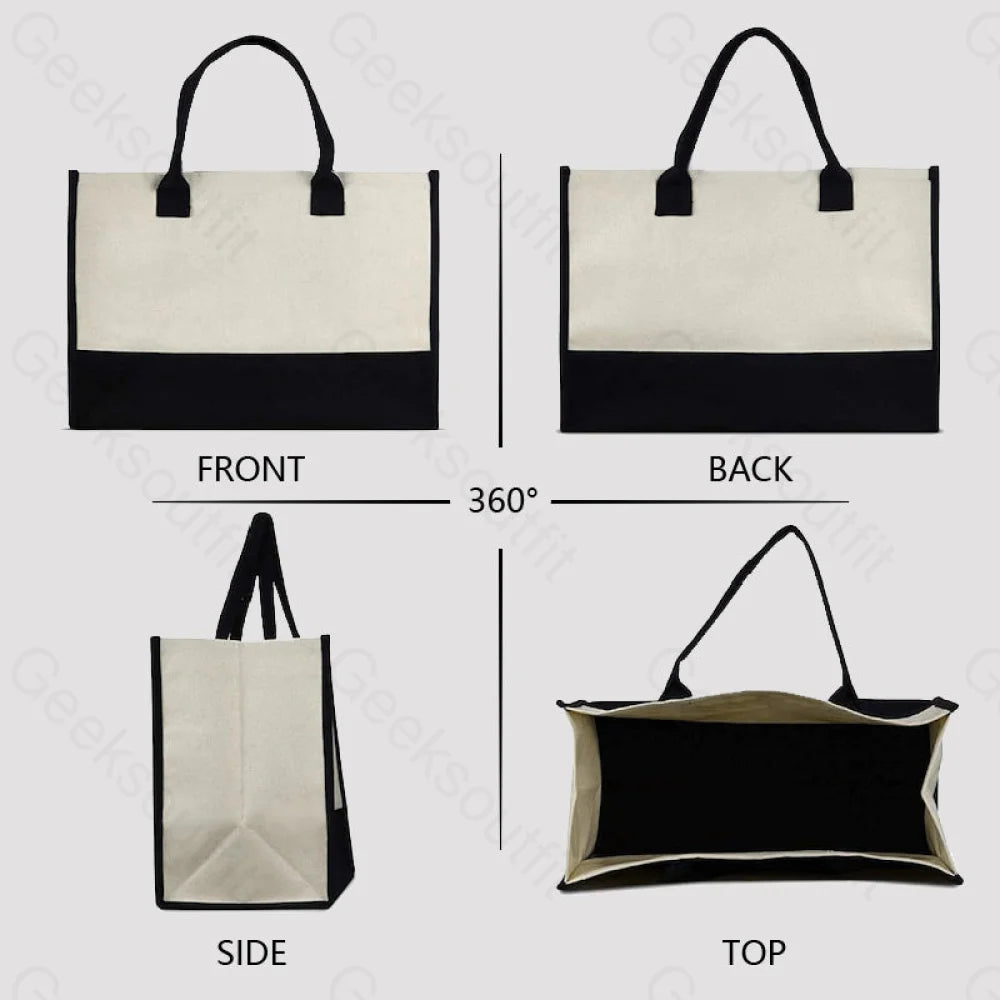 No 1 Under Stand Cotton Tote Bag