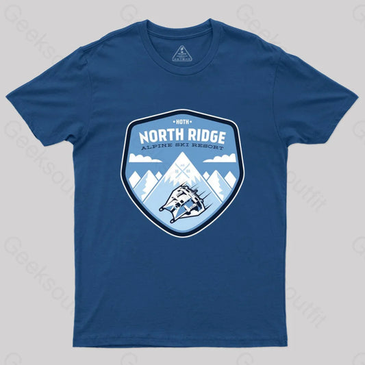 North Ridge Ski Resort T-Shirt Navy / S