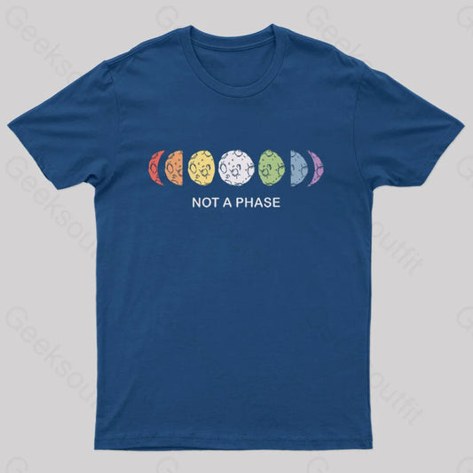 Not A Phase Nerd T-Shirt Navy / S