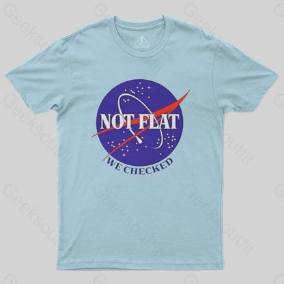 Not Flat T-shirt - Geeksoutfit