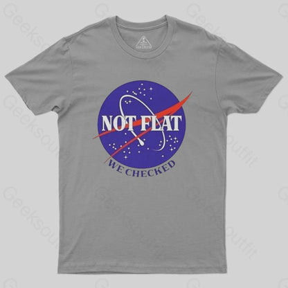 Not Flat T-shirt - Geeksoutfit