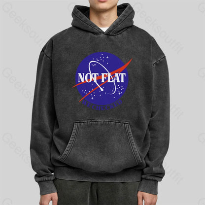 Not Flat Washed Hoodie