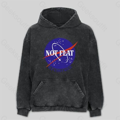 Not Flat Washed Hoodie M