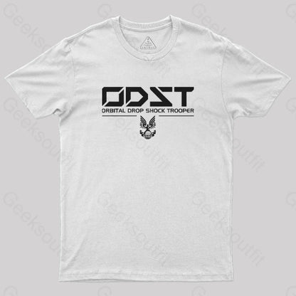 Odst White Classic Geek T-Shirt / S