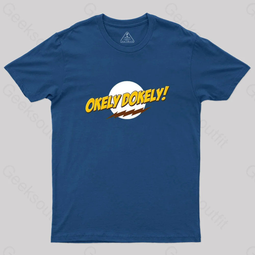 Okeley-Dokley! T-Shirt Navy / S