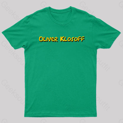 Oliver Klosoff Geek T-Shirt Green / S