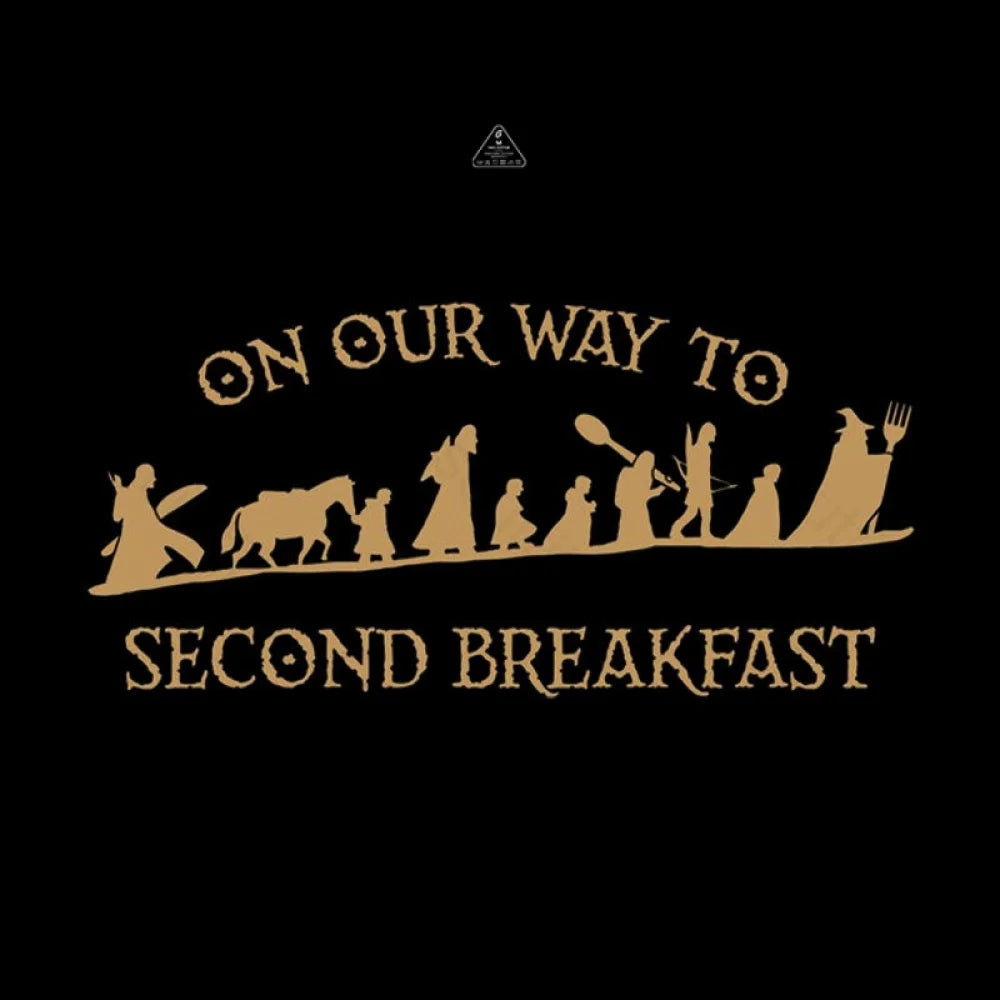 On Our Way To Second Breakfast Geek T-Shirt