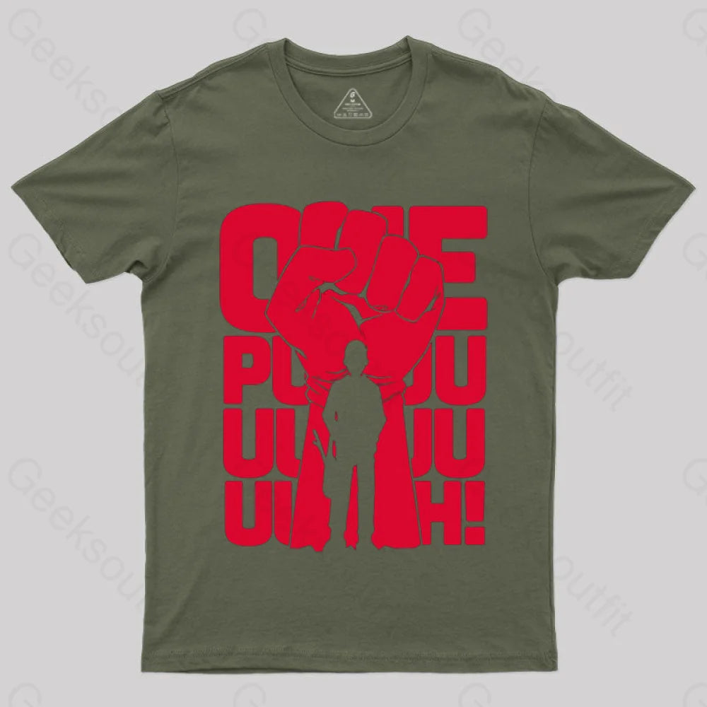 One Puuunch T-Shirt Army Green / S