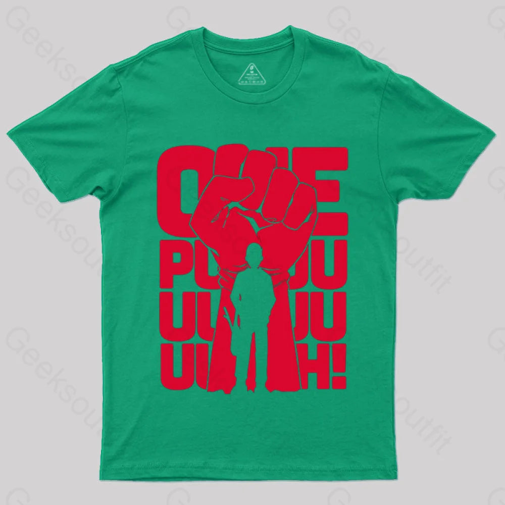 One Puuunch T-Shirt Green / S