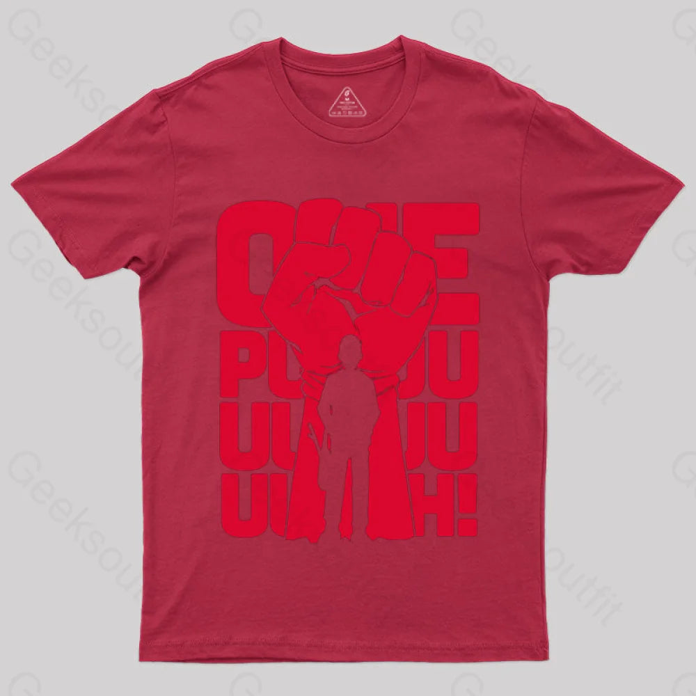 One Puuunch T-Shirt Red / S