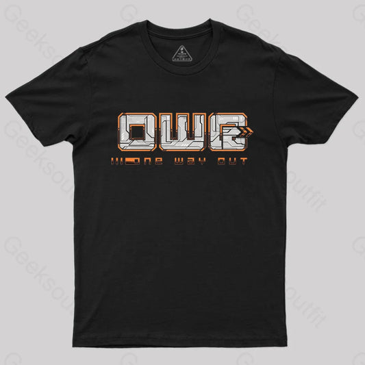 One Way Out T-Shirt Black / S