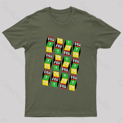 Opti Block Bros. T-Shirt Army Green / S