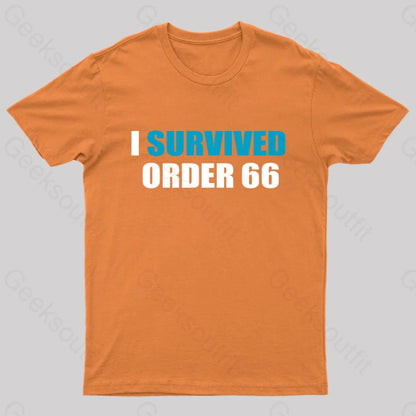 Order 66 Blue #2 T-Shirt Orange / S