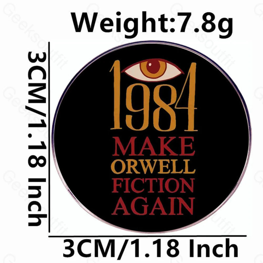 Orwell’s Novels Pins