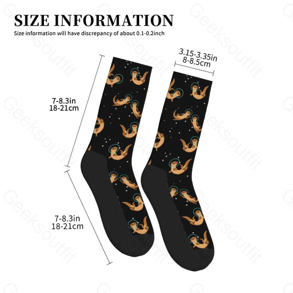 Otter Astronaut Men’s Socks