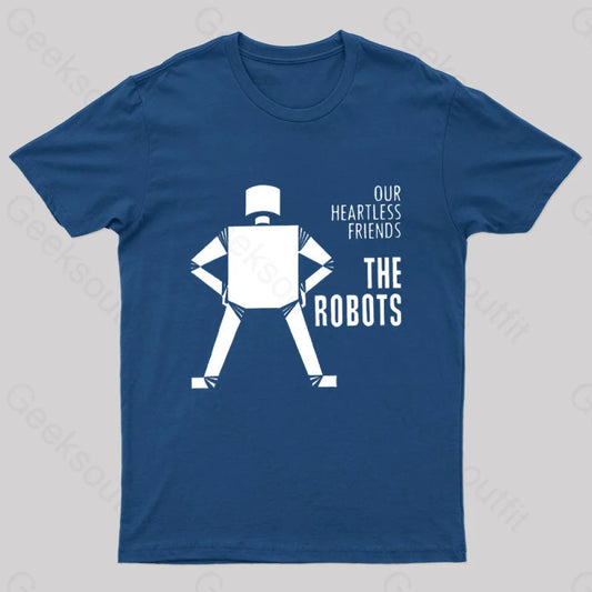 Our Heartless Friends Nerd T-Shirt Navy / S