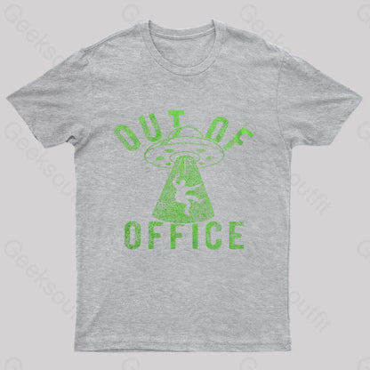 Out Of Office Geek T-Shirt Grey / S