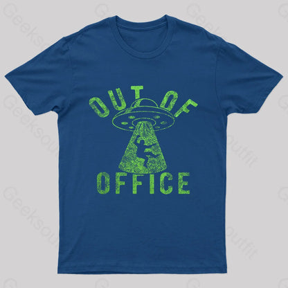 Out Of Office Geek T-Shirt Navy / S