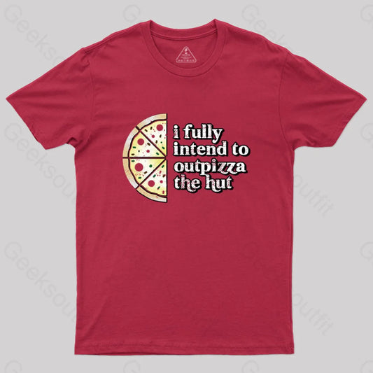 Out-Pizza’d T-Shirt Red / S