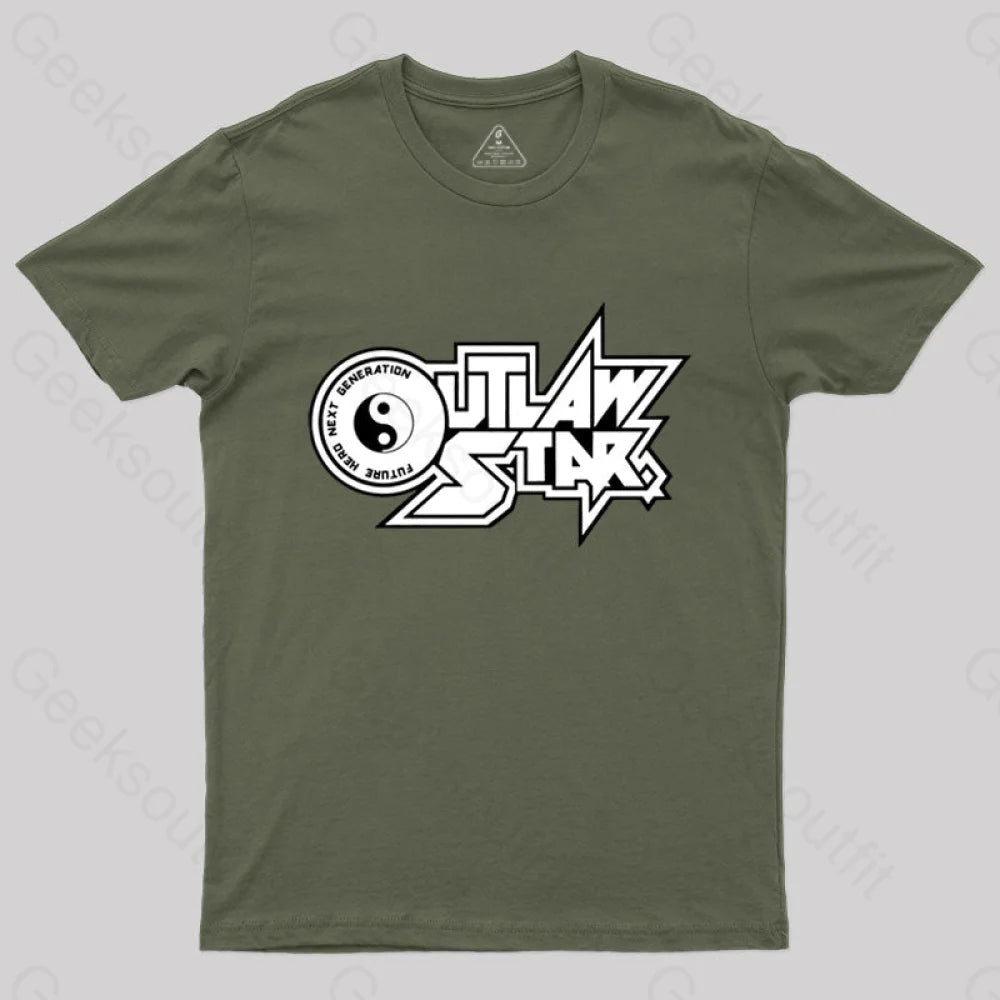 Outlaw Star T-Shirt Army Green / S