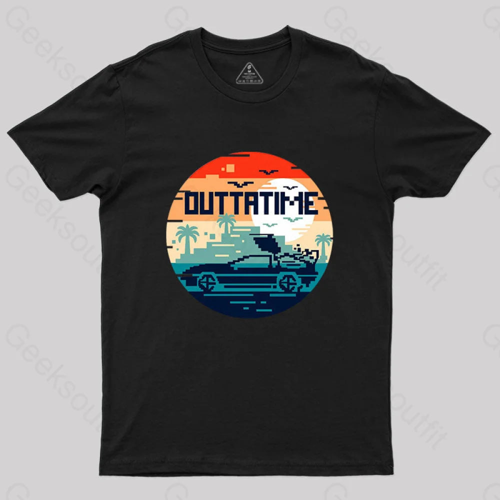 Outta Time T-Shirt Black / S