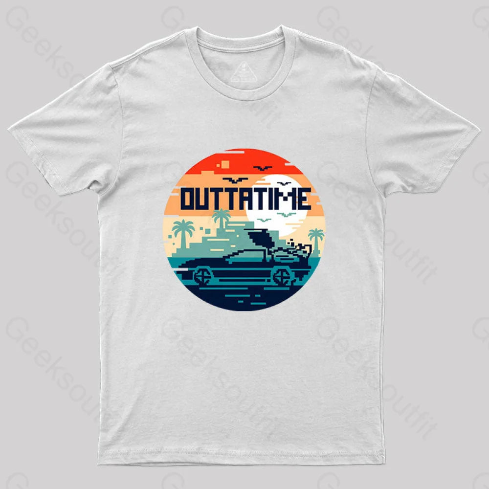 Outta Time T-Shirt White / S