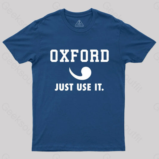 Oxford Comma Sportswear Ii T-Shirt Navy / S