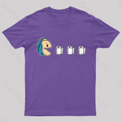 Pac Holio Geek T-Shirt Purple / S