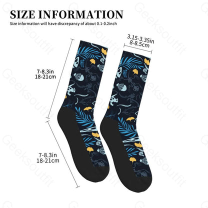 Paleontological Fossils Men’s Socks