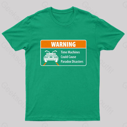 Paradox Disasters Geek T-Shirt Green / S