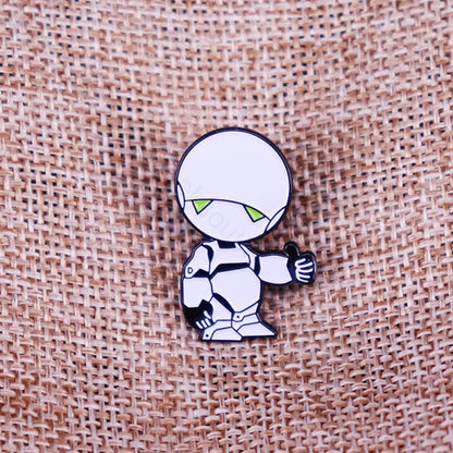 Paranoid Robot Pins