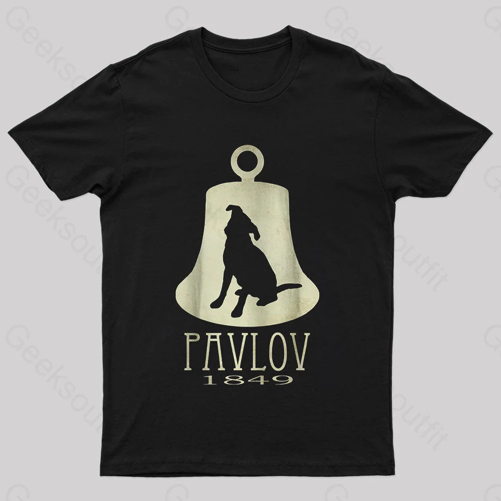 Pavlov’s Dog Geek T-Shirt Black / S