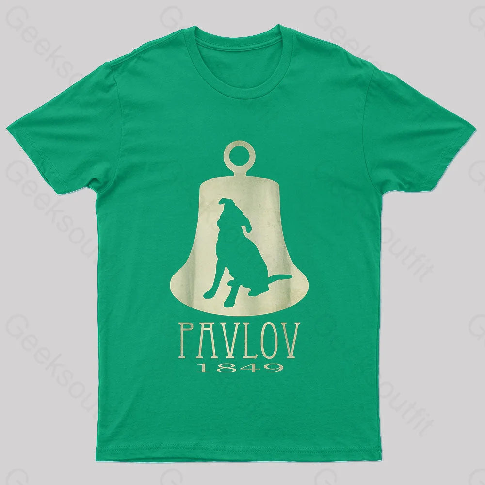 Pavlov’s Dog Geek T-Shirt Green / S